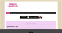 Desktop Screenshot of historiasromanticas.com